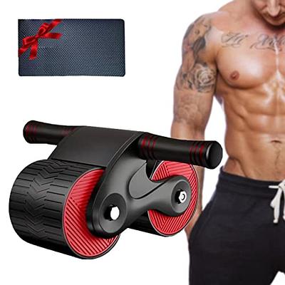 Automatic Rebound Abdominal Wheel, 2023 New Roller Home Abdominal Exerciser  with Knee Pads Home Gym Equipment, Abdominal Workout Fitness, Abdominal  Roller for Beginners Core Workout (Red) - Yahoo Shopping