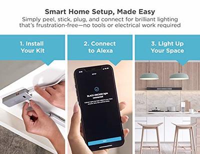 JONATHAN Y Smart Lighting Touch/Slide Dimmer Switch Remote Control, Works  with Alexa and Google Home Assistant No Hub Required DIM2000A - The Home  Depot