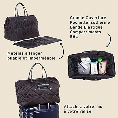 Childhome The Original Mommy Bag, Large Baby Diaper Bag, Mommy Hospital Bag,  Large Tote Bag, Mommy Travel Bag, Baby Bag Tote, Pregnancy Must Haves  (Leatherlook Brown) - Yahoo Shopping