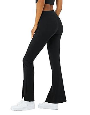 Oalka Wide Leg Pants for Women High Waisted  