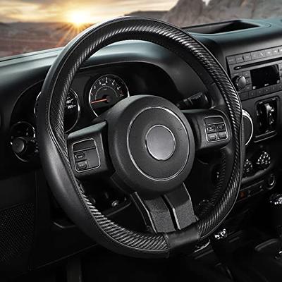 Ford F250 / F350 Leather Steering Wheel Cover by Wheelskins