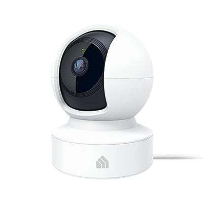  TP-Link Tapo 2K Pan/Tilt Security Camera for Baby Monitor, Dog  Camera w/ Motion Detection and Tracking, 2-Way Audio, Night Vision, Cloud  &SD Card Storage,Works w/ Alexa & Google Home (Tapo C210),White 