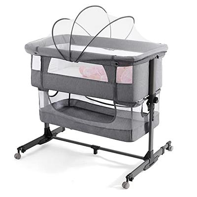 KoolerThings Baby Bassinet, Bedside Sleeper for Baby, Easy Folding