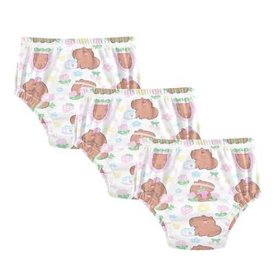 Potty Training Pants Girls 2T,3T,4T,Toddler Training Underwear for Baby  Girls 4 Pack, White, 2T : Buy Online at Best Price in KSA - Souq is now  : Fashion