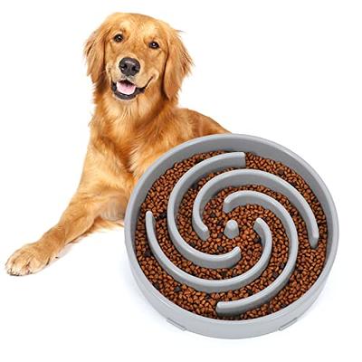 PETDURO Dog Bowls Slow Feeder Maze Puzzle Food Bowls for Fast Eaters