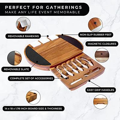 Premium Magnetic Charcuterie Cutting Board