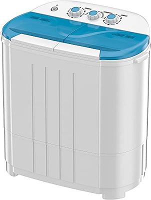  Auertech Portable Washing Machine, 20lbs Twin Tub Washer Mini  Compact Laundry Machine with Drain Pump, Semi-automatic 12lbs Washer 8lbs  Spinner Combo for Dorms, Apartments, RVs : Appliances