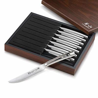 SANFORD Series 12-Piece Knife Block Set, Forged German Steel