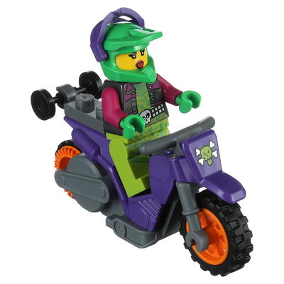 LEGO City Stuntz Wheelie Stunt Bike 60296 Building Set (14 Pieces)