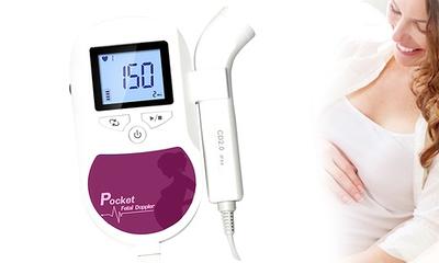 Aoibox Fetal Heart Rate Monitor Home Pregnancy Baby Fetal Sound