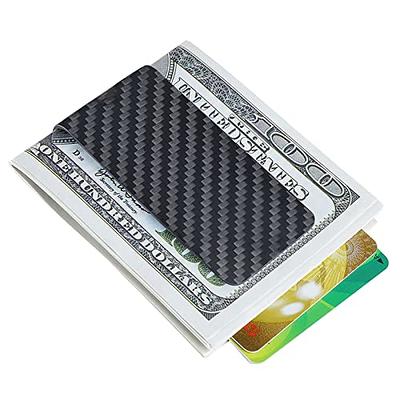 Speidel Men's Metal Money Clip and Credit Card Holder