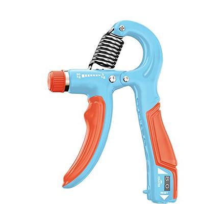 Fitness Hand Grip Strengthener, EEEkit Grip Strength Trainer, Increasing  Hand Wrist Forearm Trainer, 22-132lbs Adjustable Resistance, Built-in  Counter, Workout for Athlete Climber Musician 