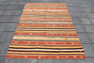 Oriental Rug 2x3 Feet, Wool Rug, Turkish Vintage Rugs Kitchen 19x30 İnch,  Cotton Kilim, Bn8092 - Yahoo Shopping