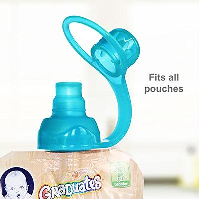 SnakPack Reusable Baby Pouch + SoftSip Tops - 6 CT, 5 oz.