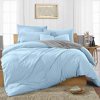 Utopia Bedding Duvet Cover Queen Size Set - 1 Duvet Cover with 2 Pillow Shams - 3 Pieces Comforter Cover with Zipper Closure - U