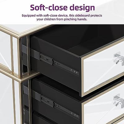 HOMEFORT 11 Drawer Dresser Chests of Drawers Clothes Organizer Fabric  Storage Cube Bins with Sturdy Metal Shelf for Bedroom Living Room