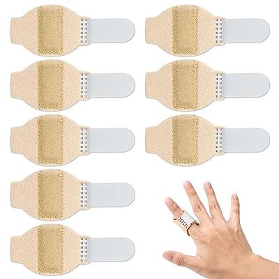 Gel Finger Cots, Finger Protector Support(14 PCS) New Material Finger  Sleeves Great for Trigger Finger, Hand Eczema, Finger Cracking, Finger  Arthritis and More. (Small Size) (White, Small)