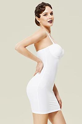 Coucoland White Body Suits Women - Body Shaper for Women Under Dress Full  Slip for Women Night Wear - Yahoo Shopping