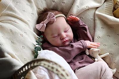 RXDOLL 20 inch Realistic Baby Reborn Dolls Boy Girl Sleeping