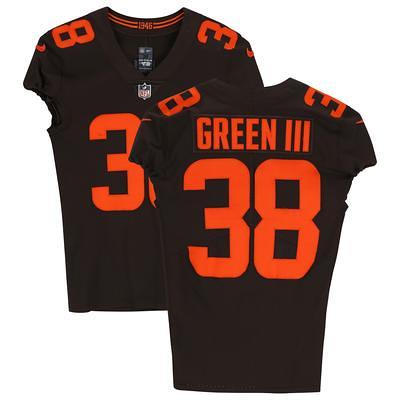 Men's Nike Myles Garrett Brown Cleveland Browns Vapor F.U.S.E. Limited Jersey Size: Medium