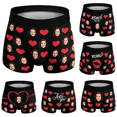 DIYKST Custom Boxers for Men with Face Customized Boxers with Pictures  Photo Personalized Underwear Gifts for Boyfriend - Yahoo Shopping