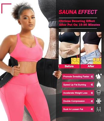 NonEcho Neoprene Waist Trainer Belt Women Weight Loss Hot Sweat