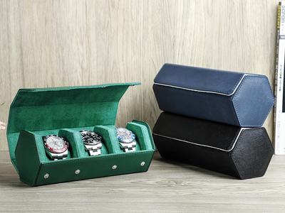 Custom Luxury Watch Box With Leather Box Insert