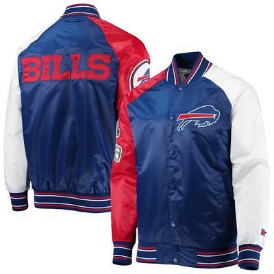 Women's New Era Royal Denver Broncos Coaches Raglan Full-Snap Jacket