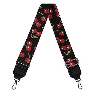 Poceacles Red Cherry Print Adjustable Purse Strap Bag Shoulder Strap  Replacement Crossbody Bag Handbag Purse for Luggage Crossbody Strap  Replacement, Black, Pack of 2 - Yahoo Shopping