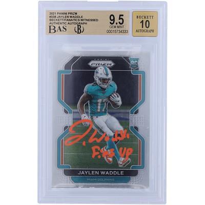 Jaylen Waddle Miami Dolphins Fanatics Exclusive Parallel Panini