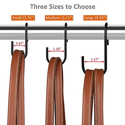 Metal Multi-Purpose Hooks Unique Twist Design Closet Organizer Hanger Hooks  Strong Hangers Closet Rod Ktchen Bathroom Door Hooks