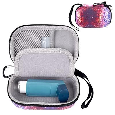 Canboc Hard Travel Case for Portable Nebulizer Machine for Adults and Kids  Handheld Nebulizer Bag Mesh Pocket fit Medication or Other Essentials Black  (Case Only)