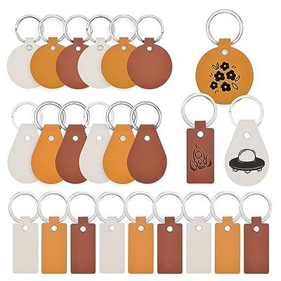 Auihiay 110 Pieces Wood Keychain Blanks, Wood Key Chain Bulk, Unfinished  Wood Keychain Blanks for Laser Engraving and Chrismas DIY Crafts  (Rectangle) - Yahoo Shopping