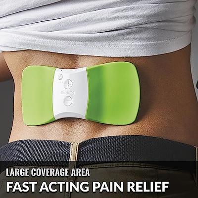 MASTOGO Wireless TENS & EMS Unit Back Pain Relief Massager - APP Controlled  Bluetooth EMS Muscle Stimulator Machine for Back Shoulder Leg Neck Pain