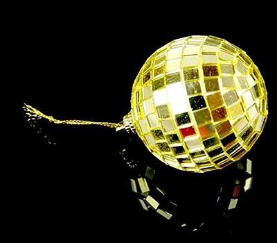 Mirror Disco Balls 12 - Gold