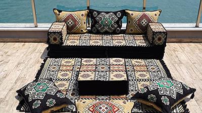 8'' Thickness Sofa Set, Oriental Cushions, Arabic Majlis, Arabic