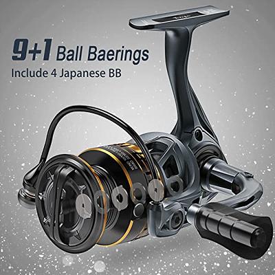 Tempo Sphera Spinning Reel, Lightweight Fishing Reels with 9+1 BB