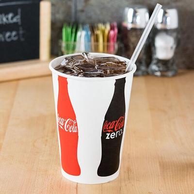 Choice 32 oz. Poly Paper Cold Cup - 500/Case