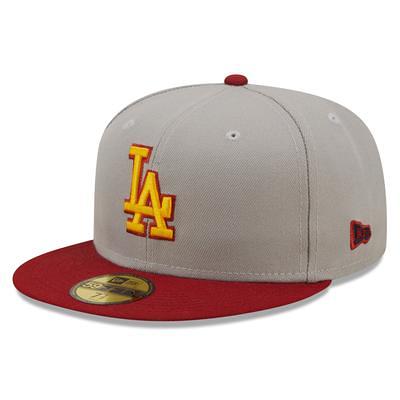 New Era Los Angeles Dodgers Black & Red 59FIFTY Fitted Cap - Macy's