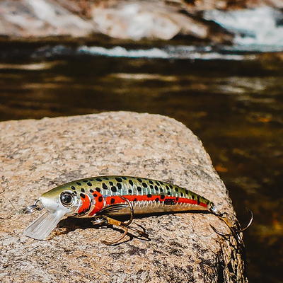 Rebel Bighopper 1/4 oz Fishing Lure - Green Grasshopper 