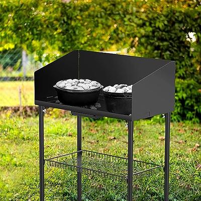 Lodge Outdoor Cast Iron Cooking Table 