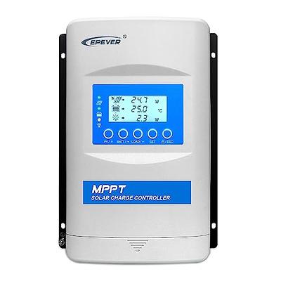 EPEVER MPPT Solar Charge Controller 30A 12V 24V Auto Max PV 100V Solar  Panels Common Negative