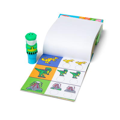 Melissa & Doug Sticker WOW!™ 24-Page Activity Pad and Sticker Stamper, 300  Stickers, Arts and Crafts Fidget Toy Collectible Character – Dinosaur -  Yahoo Shopping