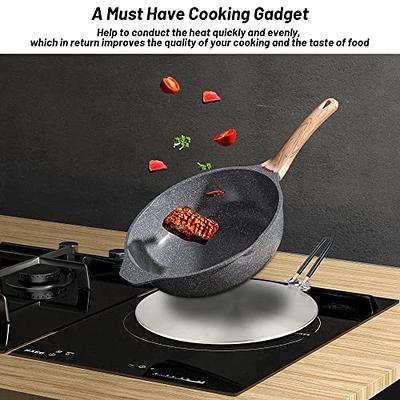 9.45 Inches Stainless Steel Heat Diffuser for Glass Cooktop, Induction  Plate Adapter for Electric Stove with Foldable Handle - Yahoo Shopping