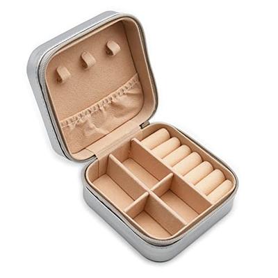 Earring Storage Box Jewelry Organizer Travel Jewelry Case Ring Holder  Portable