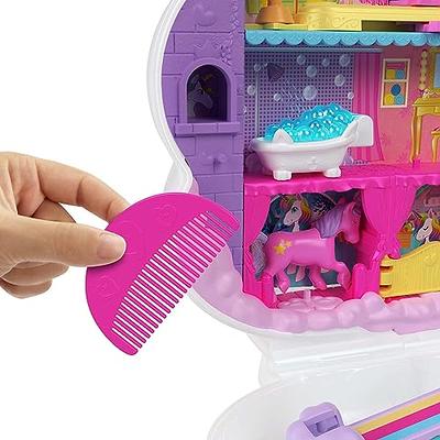  Polly Pocket Dolls & Accessories, 2-In-1 Travel Toy