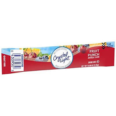 Crystal Light Fruit Punch Artificially Flavored Powdered Drink Mix, 6 ct  Pitcher Packets