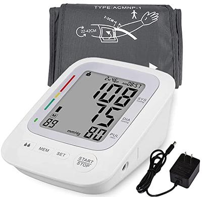 Sejoy Blood Pressure Cuff Arm Automatic, Blood Pressure Machine Monitors  Accurate for Home Use, Adjustable Digital BP Cuff Kit, Large Backlit  Display, 120 Sets Memory, USB Carrying Bag Included - Yahoo Shopping