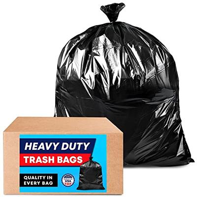 55-60 Gallon Trash Bags Heavy Duty 3 Mil, Contractor Bags 3 Mil