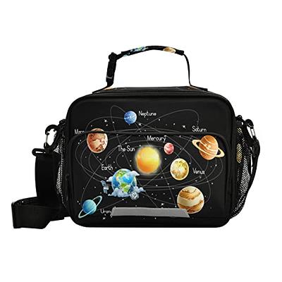  Space Lunch Box - Insulated Kids Lunch Bag for Boys